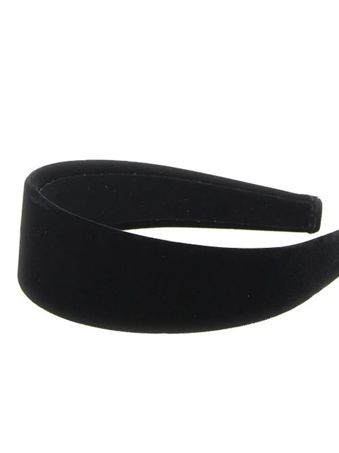 Balenciaga Holli velvet headband - Black