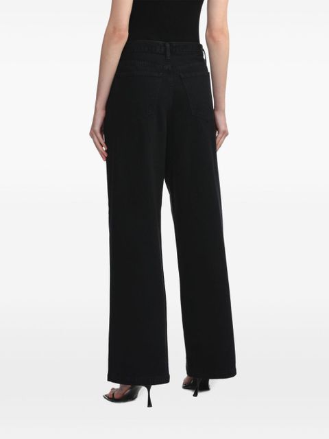 AGOLDE Ellis wide-leg jeans - Black
