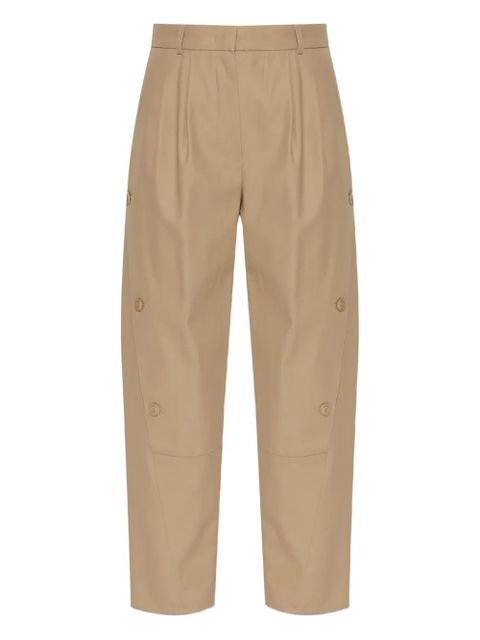Max Mara pleated-detail trousers - Brown - zdjęcie produktu nr 1