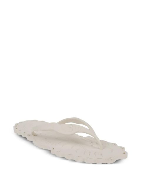 ZIMMERMANN scalloped-edge flip-flops - Neutrals - zdjęcie produktu nr 2