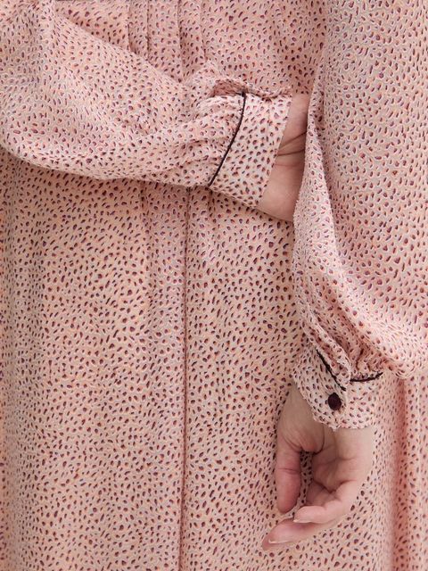 Forte Forte sukienka kolor różowy maxi prosta 14122.my.dress