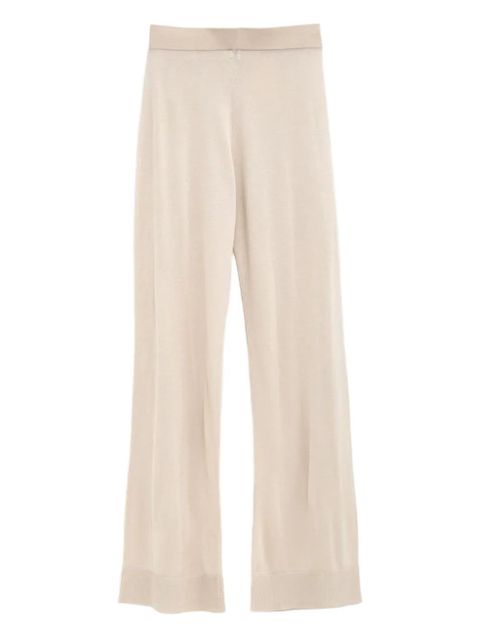 TOTEME knitted wide-leg trousers - Neutrals - zdjęcie produktu nr 2