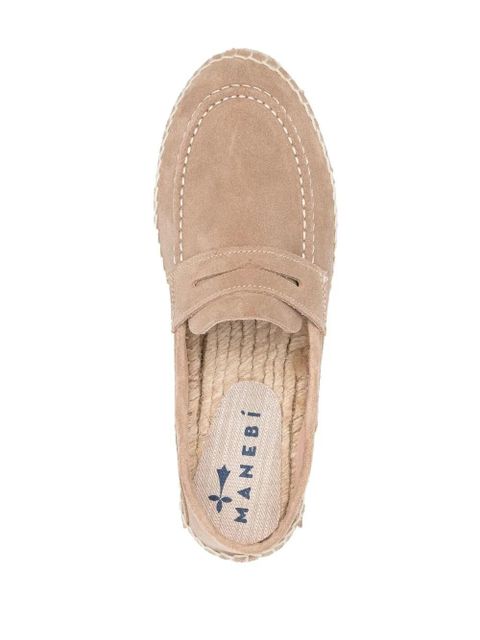 Manebi slip-on espadrilles - Neutrals