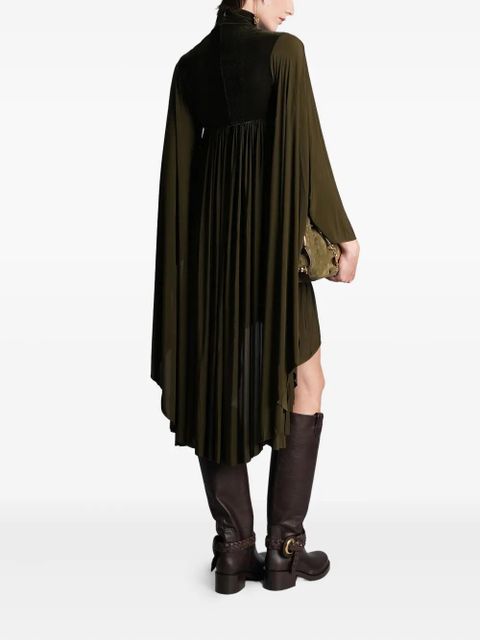 ZIMMERMANN Memento high-neck pleated dress - Green - zdjęcie produktu nr 2