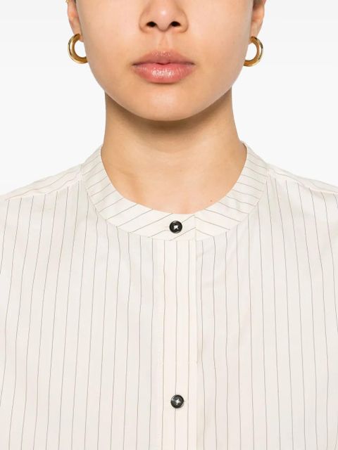 LouLou de Saison Halestripes blouse - Neutrals
