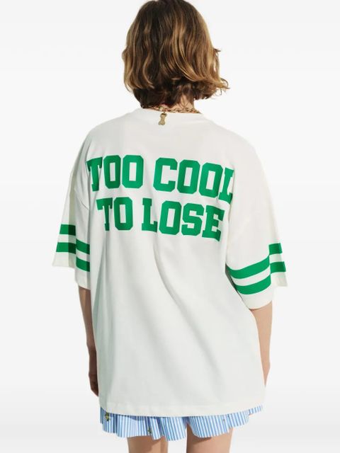 Essentiel Antwerp Snoopy print oversized T-shirt - White