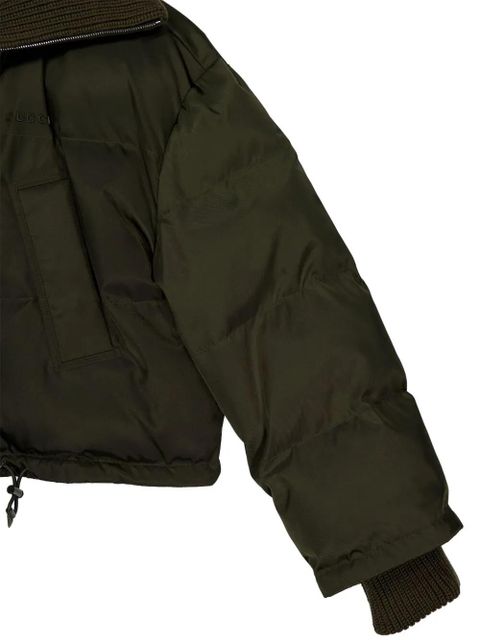 Gucci zipped bomber jacket - Green
