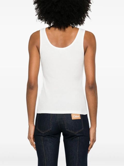 Chloé jersey tank top - White
