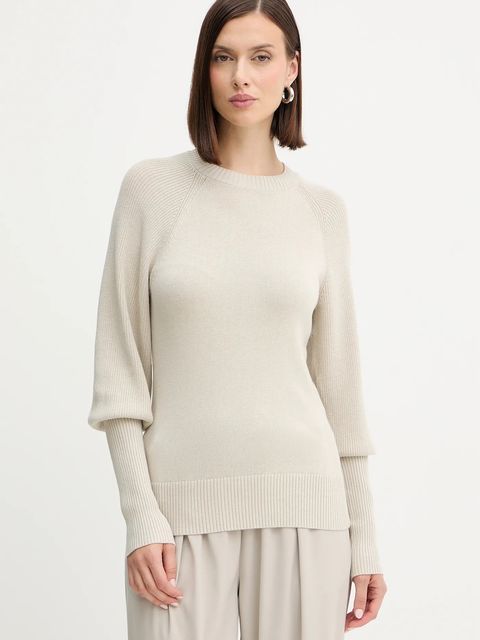 Armani Exchange sweter damski kolor beżowy XW001333 AF13780 - zdjęcie produktu nr 1