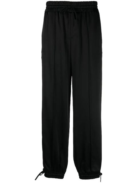 Jil Sander high-waisted tapered-leg trousers - Black - zdjęcie produktu nr 1