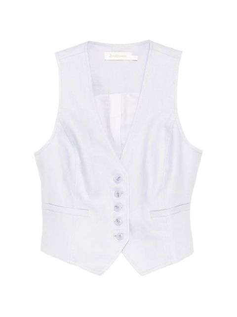 ZIMMERMANN Luna waistcoat - Purple - zdjęcie produktu nr 1