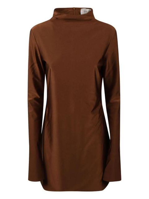 Sportmax Stiria long-sleeve dress - Brown - zdjęcie produktu nr 1