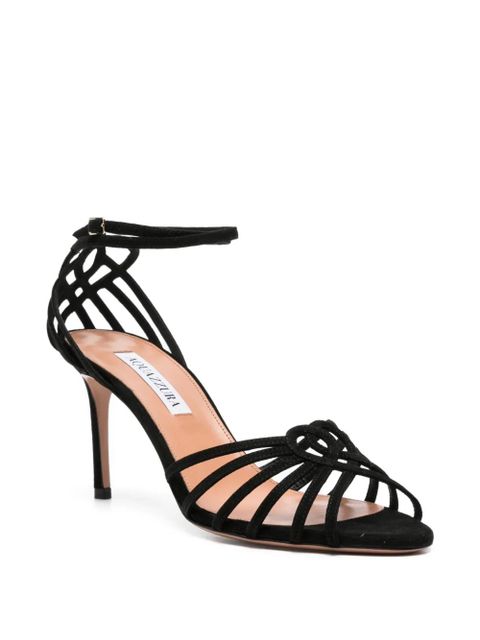 Aquazzura strappy heeled sandals - Black - zdjęcie produktu nr 2