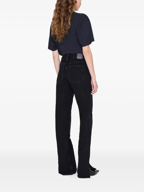 ANINE BING The walker crew-neck T-shirt - Blue - zdjęcie produktu nr 2