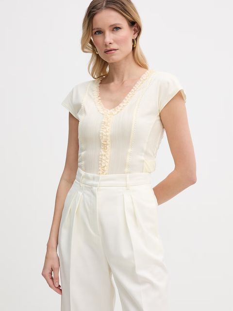 Max&Co. bluzka damska bawełniana MCOGESTRO - zdjęcie produktu nr 2