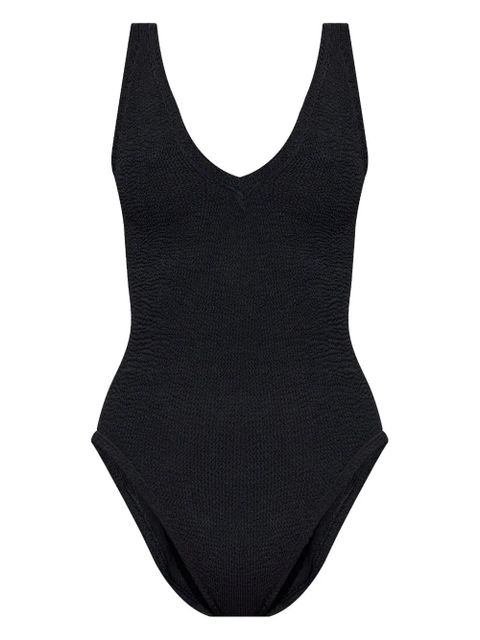 Hunza G Sadie seersucker swimsuit - Black - zdjęcie produktu nr 1