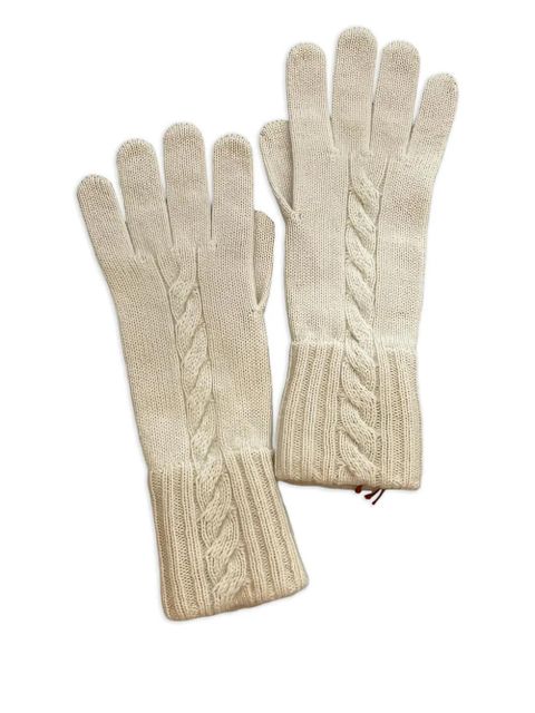 Loro Piana Napier gloves - Neutrals - zdjęcie produktu nr 1