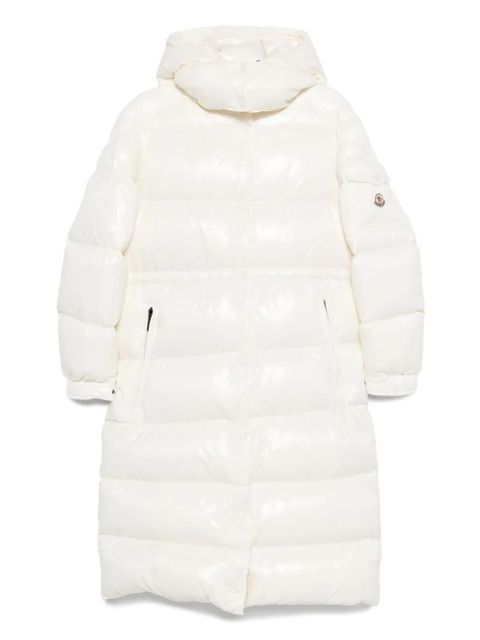 Moncler hooded quilted coat - Neutrals - zdjęcie produktu nr 1