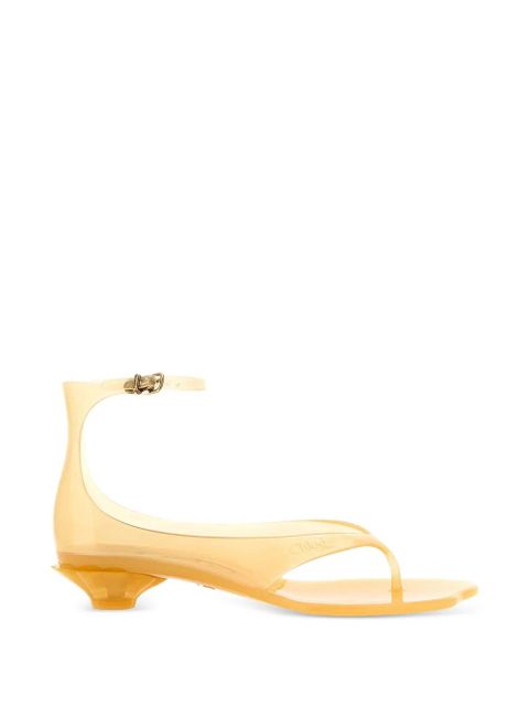 Chloé Jelly adjustable-strap sandals - White - zdjęcie produktu nr 1