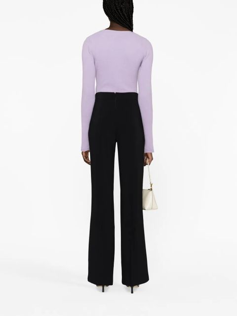 PINKO high-waisted trousers - Black