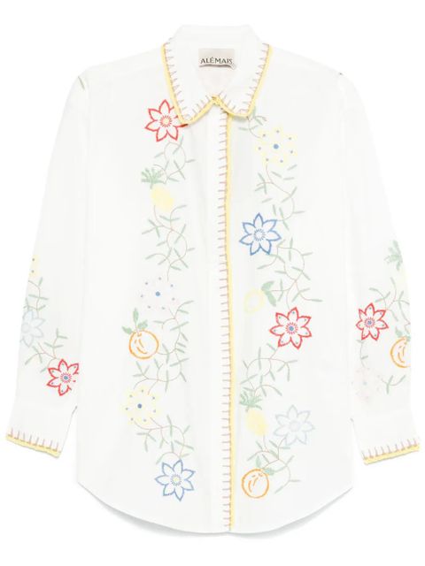 ALEMAIS Olivia shirt - White - zdjęcie produktu nr 1