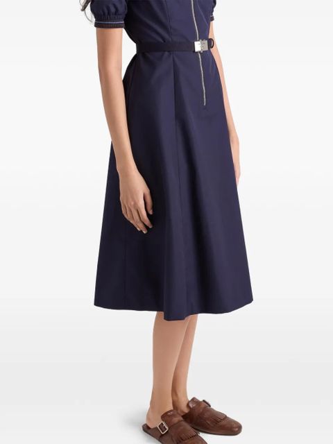 Prada poplin dress - Blue
