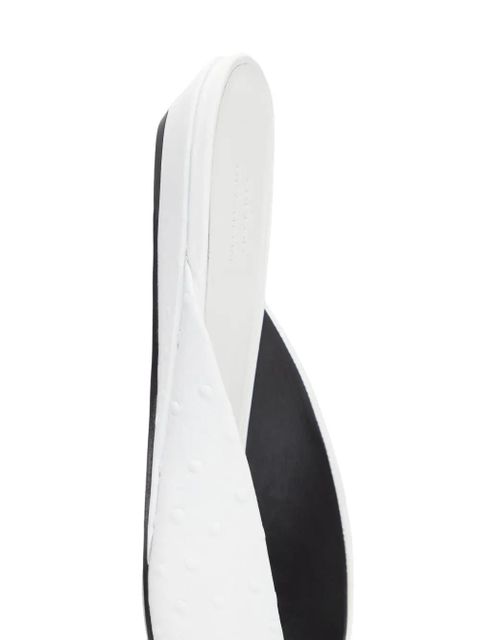 LouLou de Saison Alix square-toe mules - White