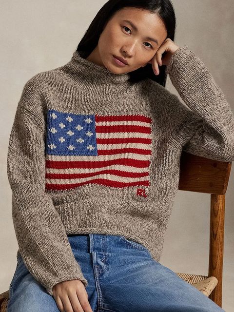 Polo Ralph Lauren półgolf damski z wełną - zdjęcie produktu nr 1