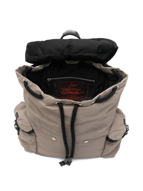 Vivienne Westwood green backpack - Neutrals