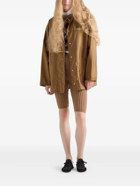 Prada Re-Nylon lightweight jacket - Brown - zdjęcie produktu nr 2