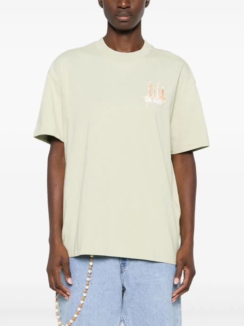 Off-White printed T-shirt - Green