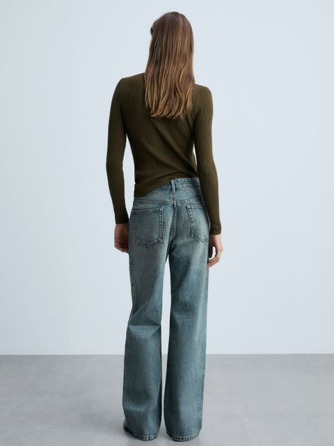 Dżinsy Miami o prostym kroju ze średnim stanem