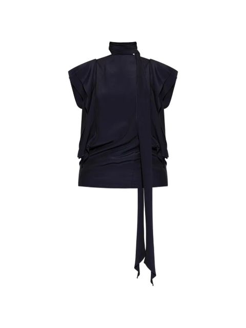 Lanvin ruffled top - Blue - zdjęcie produktu nr 1