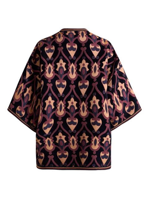 ETRO Kesa chenille jacquard jacket - Black - zdjęcie produktu nr 2