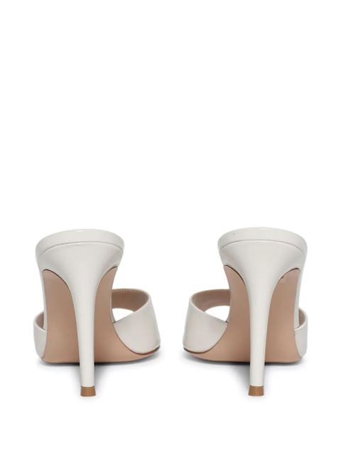 Gianvito Rossi 85mm Elle sandals - White