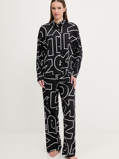 DKNY piżama dwuczęściowa damska bawełniana - zdjęcie produktu nr 2