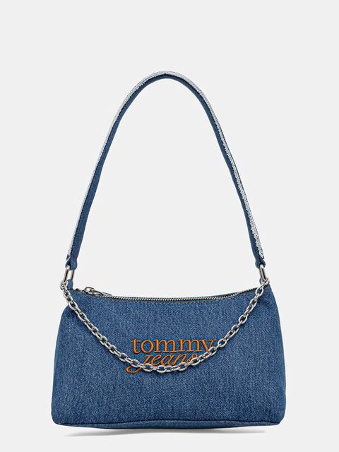 Tommy Jeans torebka jeansowa kolor niebieski AW0AW18575 - zdjęcie produktu nr 1