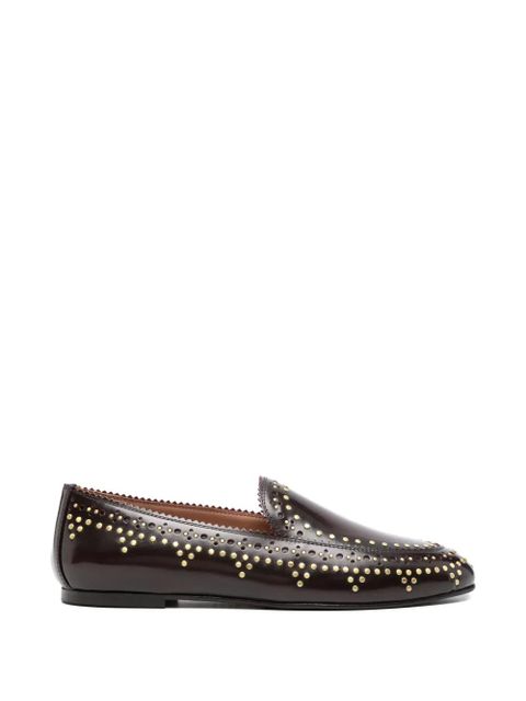 Aquazzura studded loafers - Brown - zdjęcie produktu nr 1