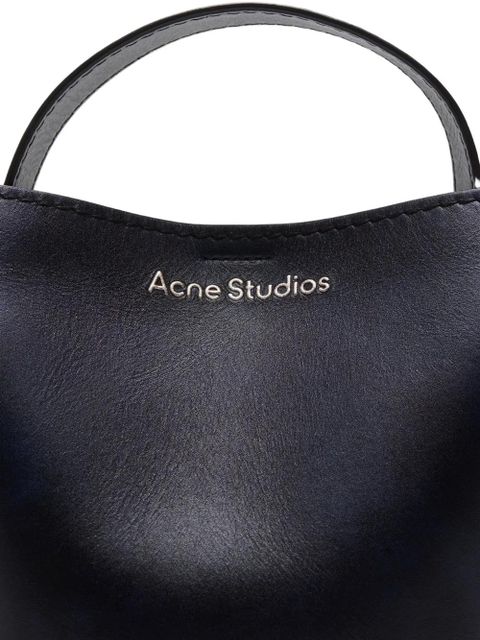 Acne Studios mini Musubi knot-detail tote bag - Black - zdjęcie produktu nr 2