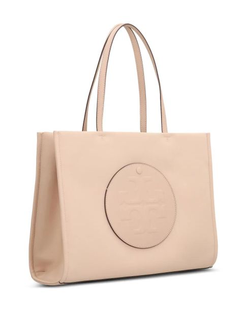Tory Burch small Ella embossed tote bag - Pink