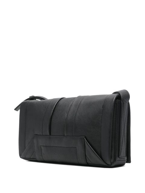 Alexander Wang Wang Pack leather flap crinkle crossbody bag - Black - zdjęcie produktu nr 2