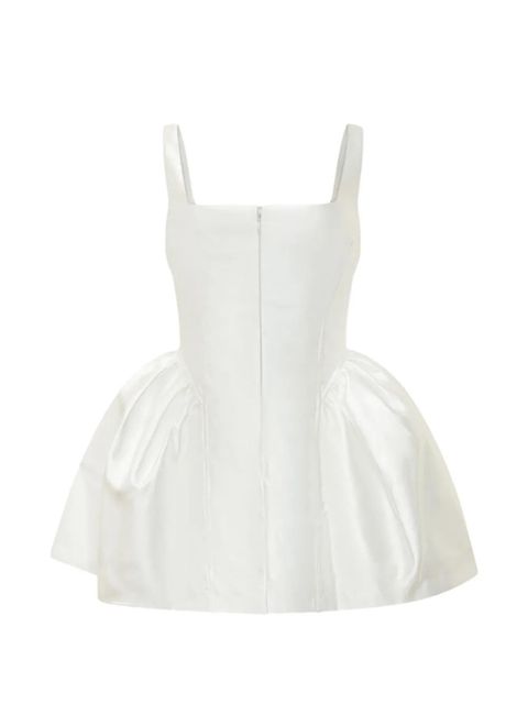 Self-Portrait flared mini dress - White - zdjęcie produktu nr 2