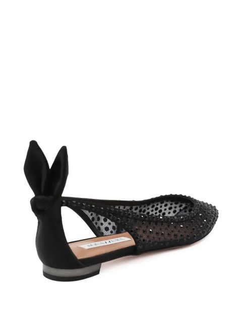 Aquazzura Bow Tie ballet flats - Black - zdjęcie produktu nr 2