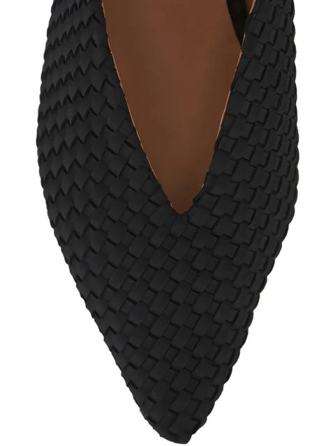 NAGHEDI point-toe mules - Black