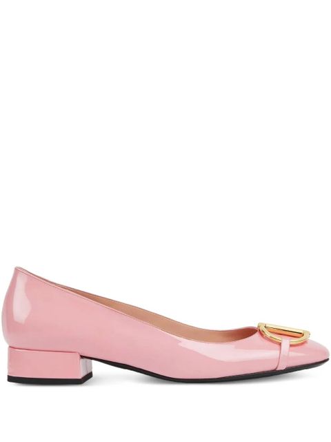 Gucci half-Horsebit flat pumps - Pink - zdjęcie produktu nr 1