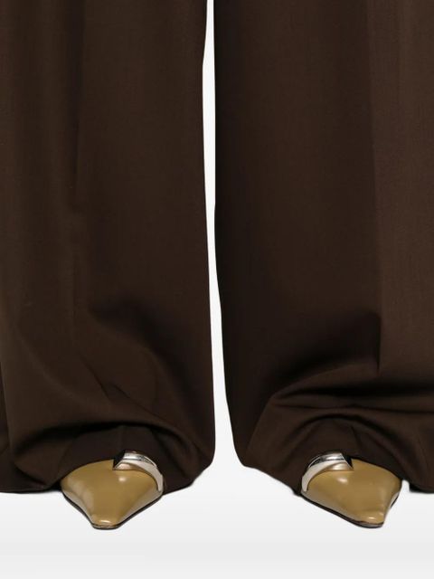 Weekend Max Mara pleated trousers - Brown