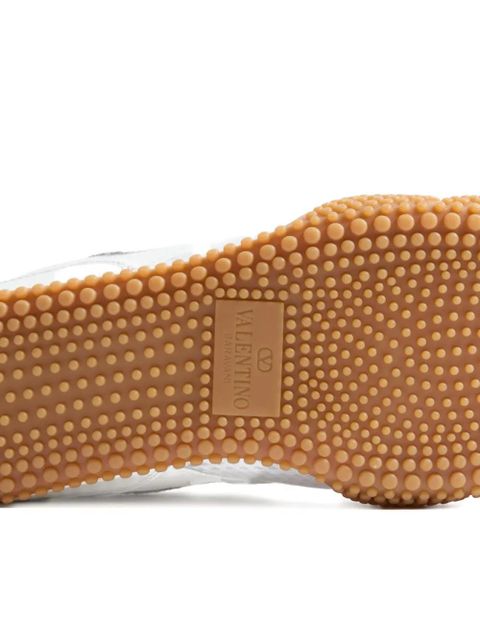 Valentino Garavani Amphibia V-logo signature sneakers - White