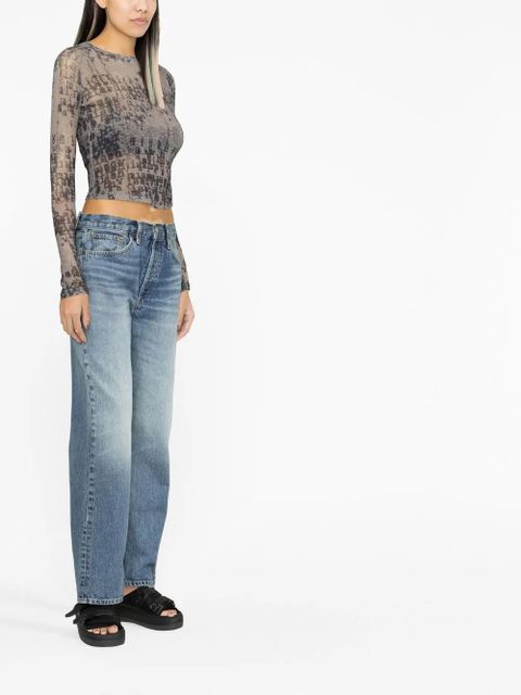 RE/DONE 90s Low Slung denim jeans - Blue