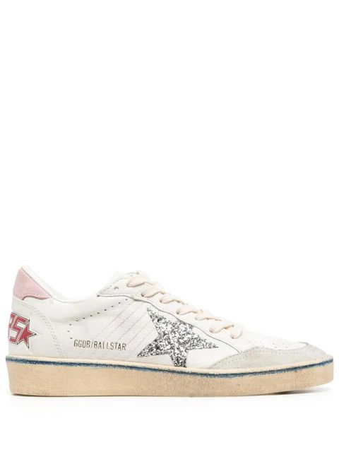 Golden Goose Ballstar low-top leather sneakers - White - zdjęcie produktu nr 1