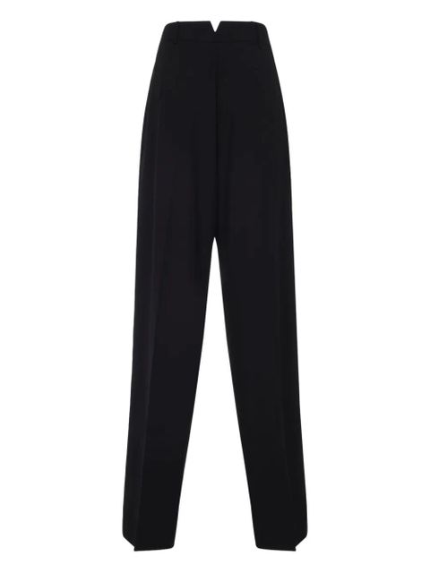 The Frankie Shop pleat-detail trousers - Black